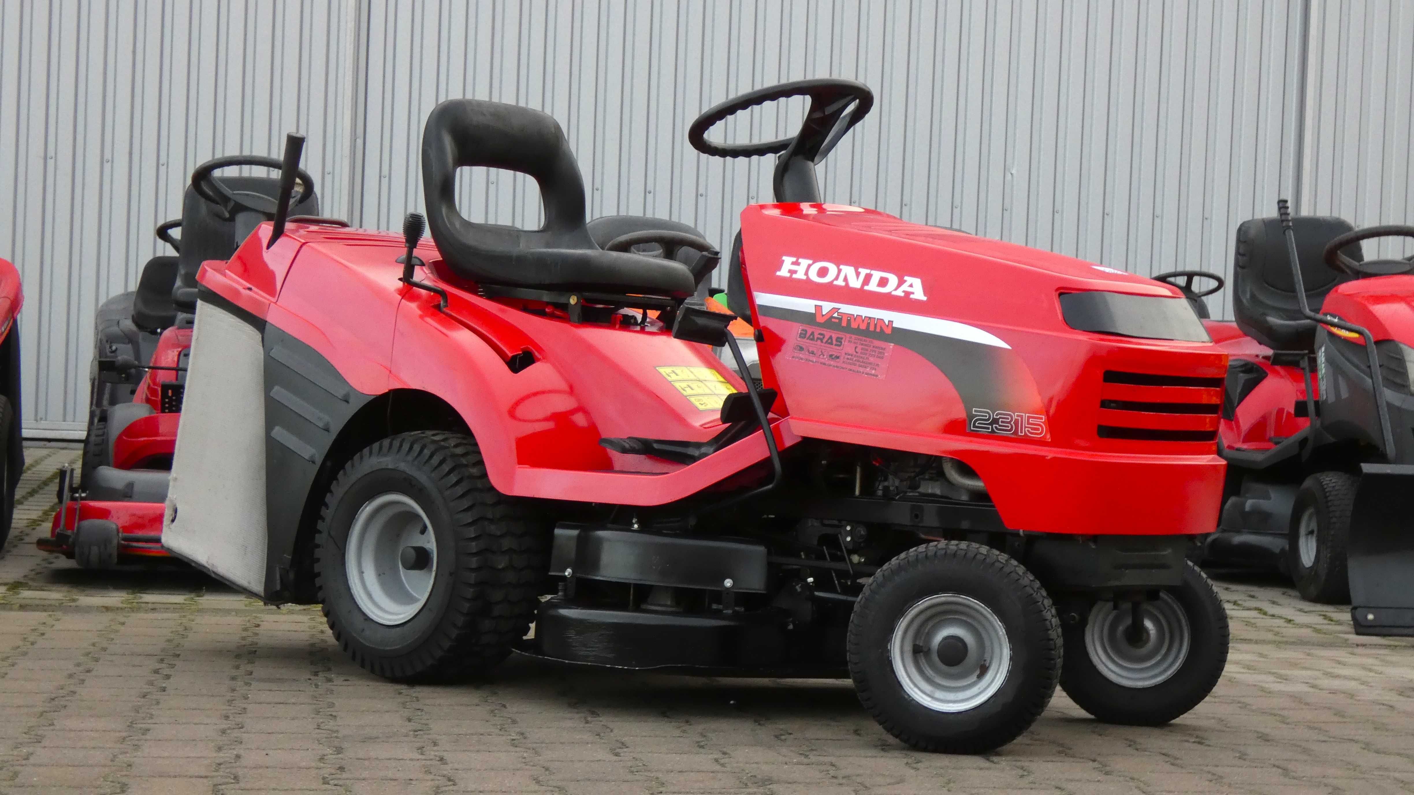 Traktorek kosiarka HONDA 2114 V-Twin Hydro Kosz (160101) - Baras