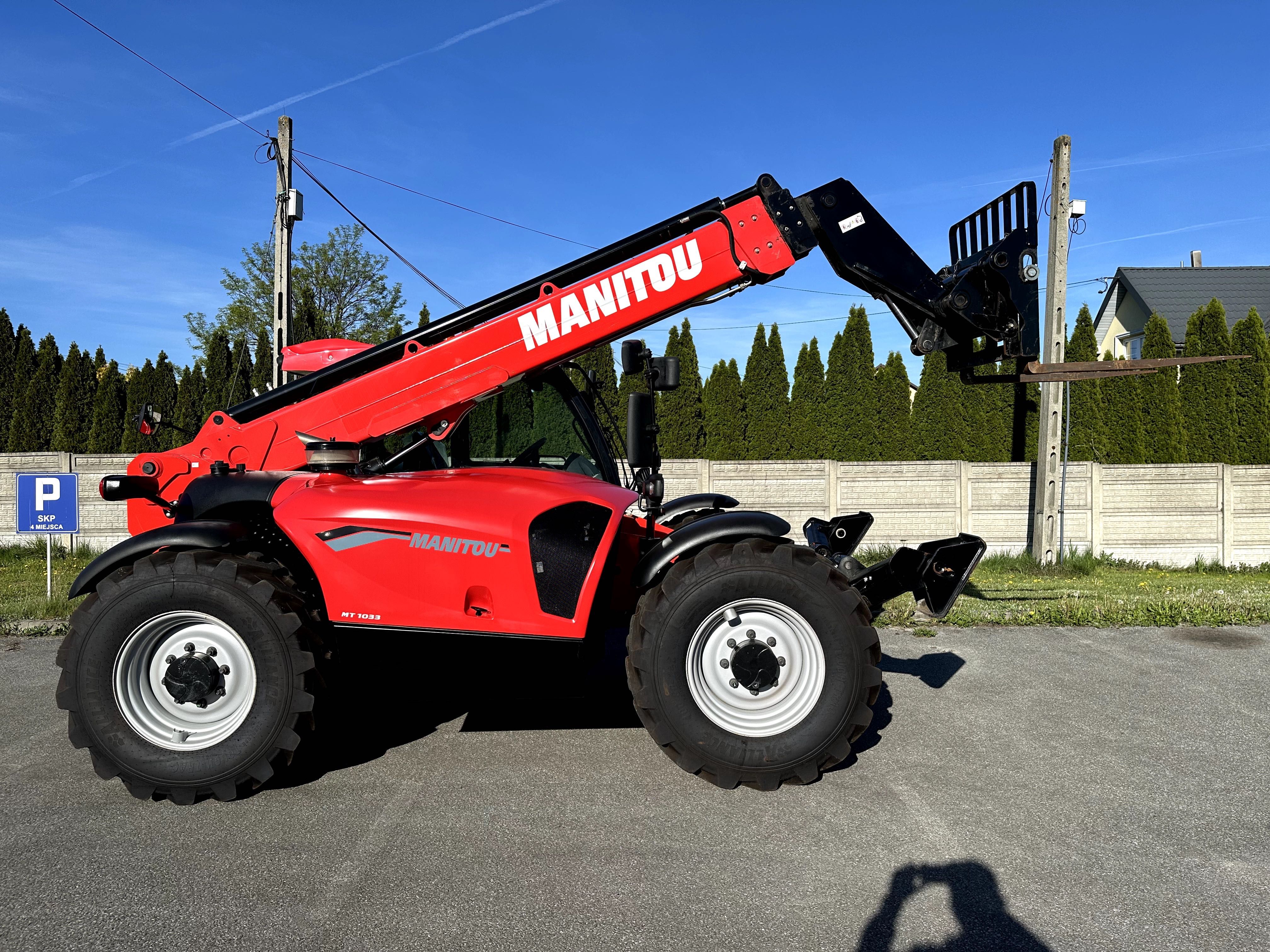Manitou MT1033 / 460Mth / 2023r / Merlo / JCB  / Ładowarka teleskopowa