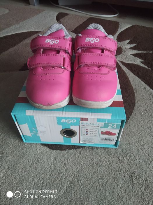 Adidasy różowe roz.24