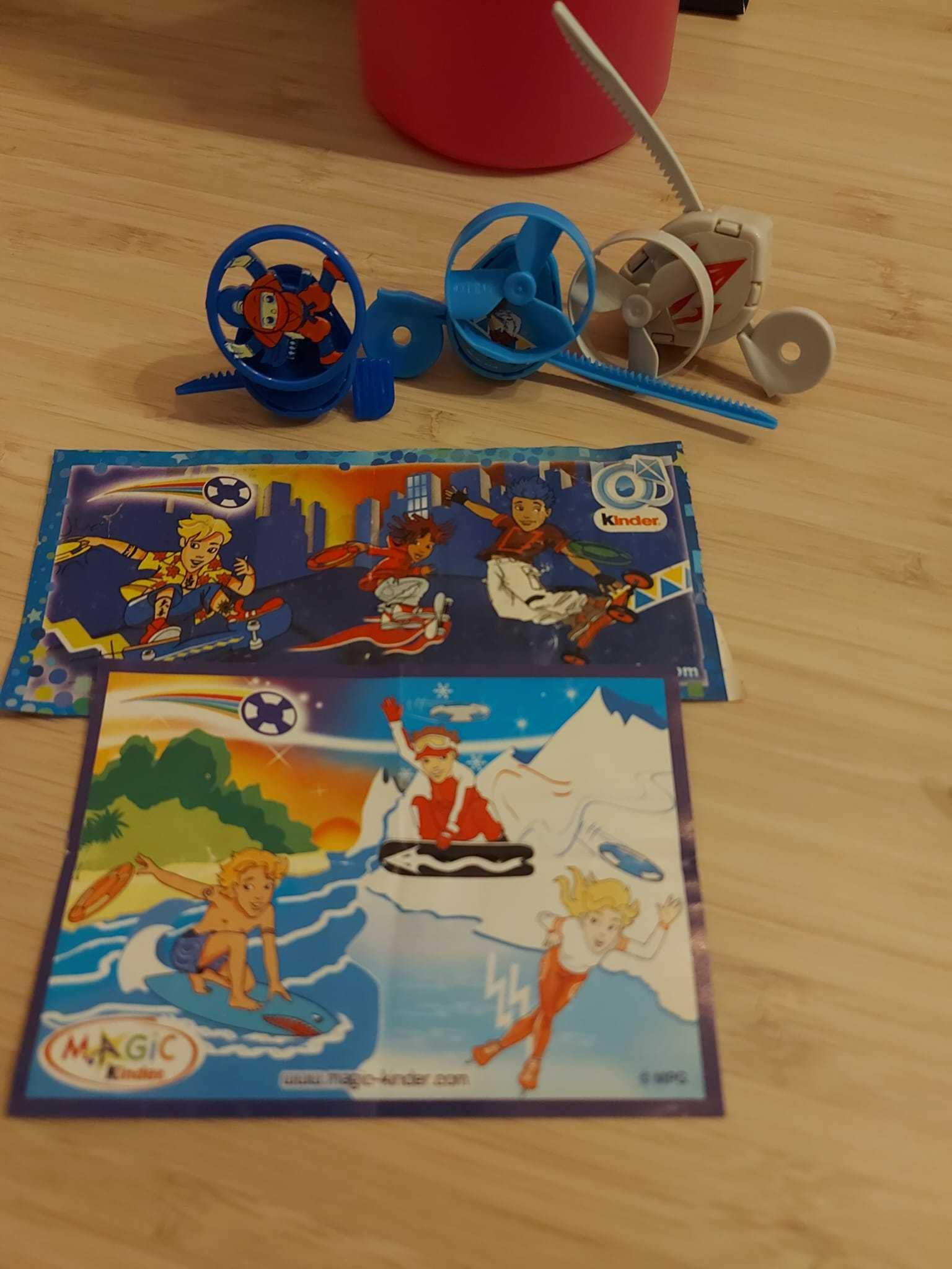 Lote #6 - Oito Coleções Kinder