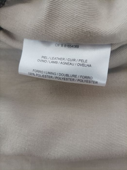 Casacos em pele genuína