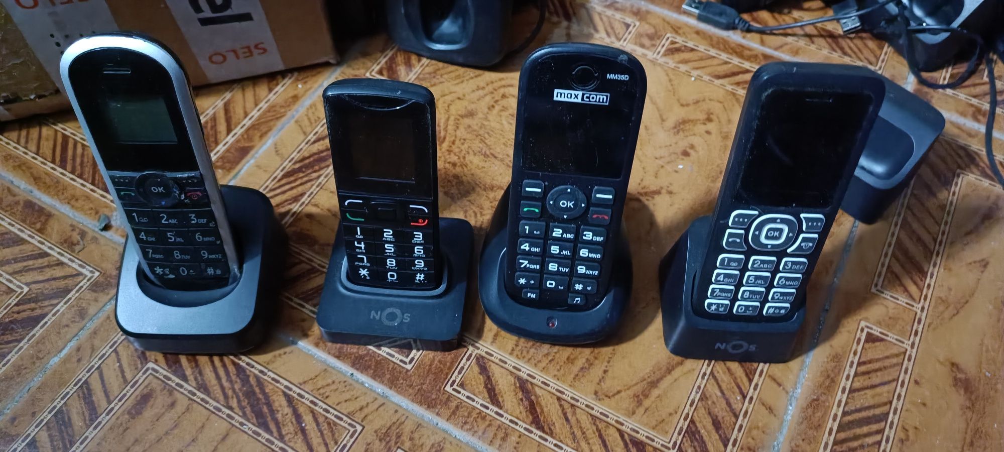 Telefones fixos rede sem fio sem cartao