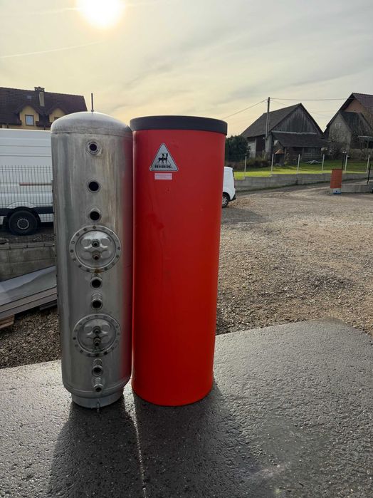 Bojler zasobnik nierdzewny 300 l idealny Ocieplenie 2x wężownica