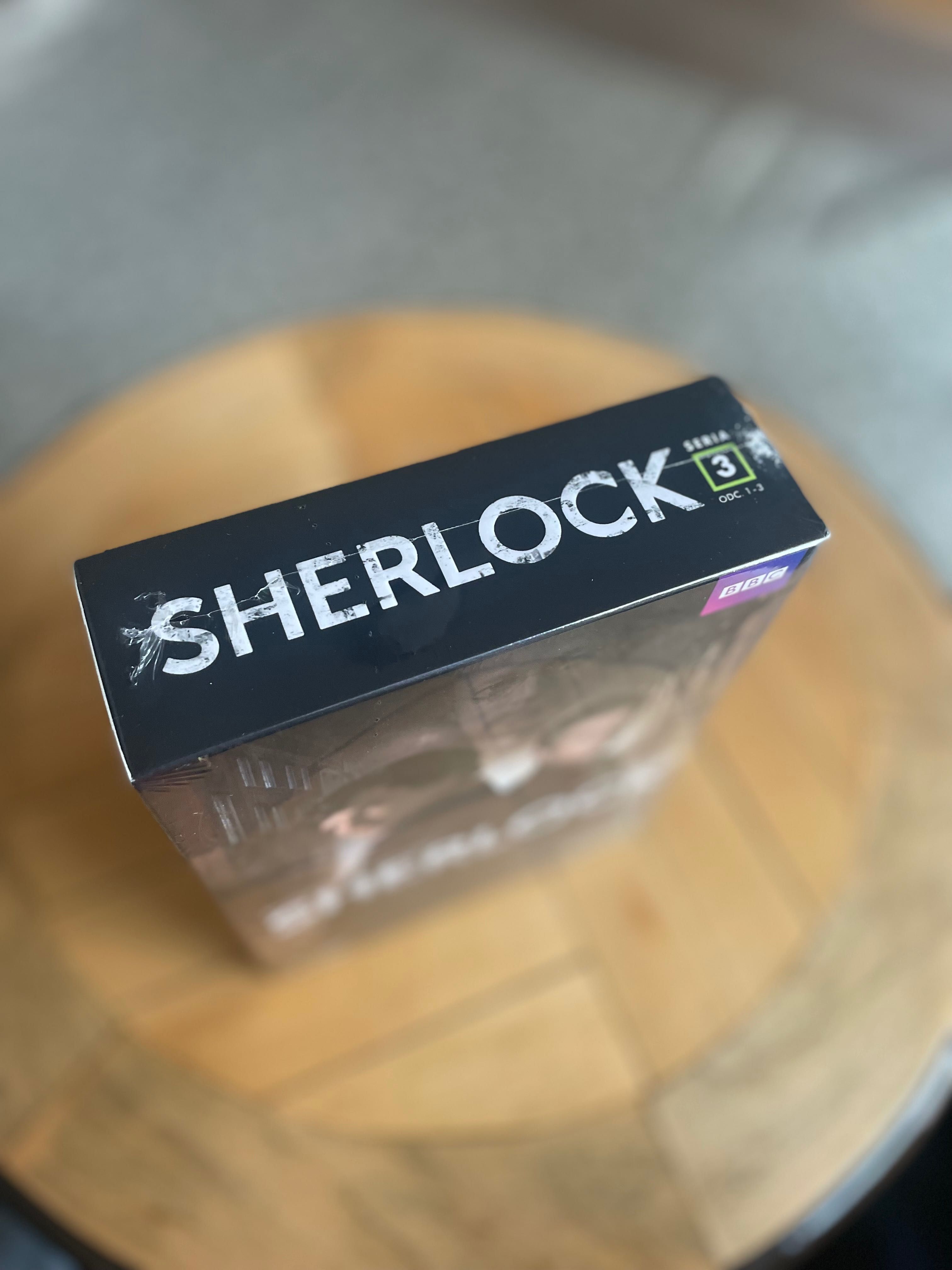 Sherlock Seria 3 BBC 3xDVD Folia