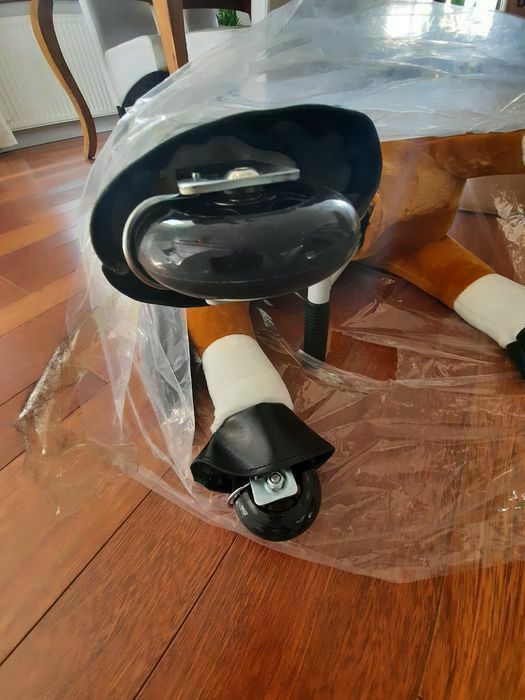 NOWY 3-6 lat koń mechaniczny konik na kółkach pony horse