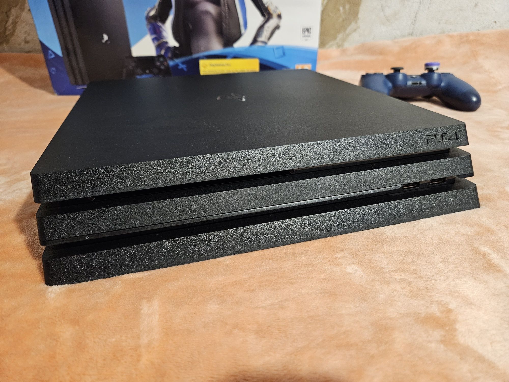 PS4 PRO 1TB, Полный комплект