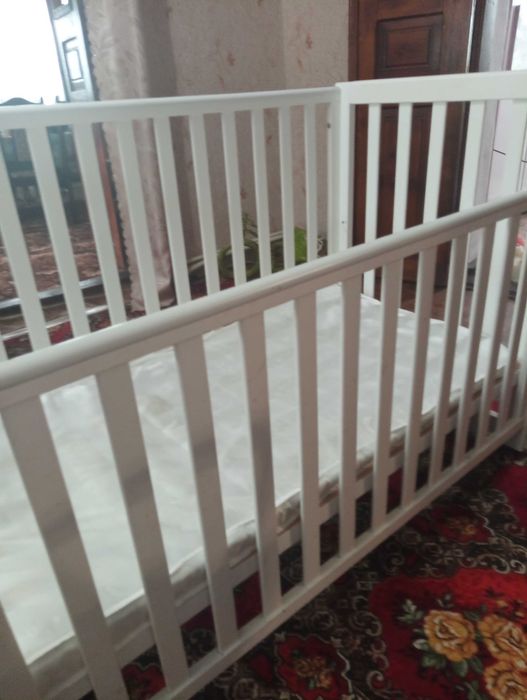 Ліжечко з матрасом