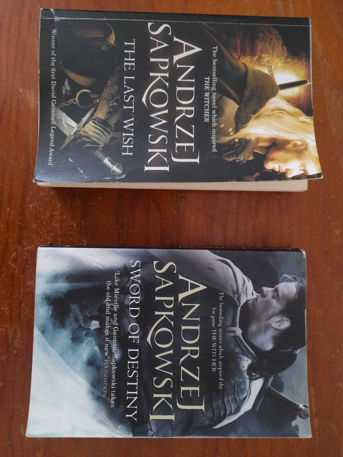 Livros The Witcher de Andrzej Sapkowski