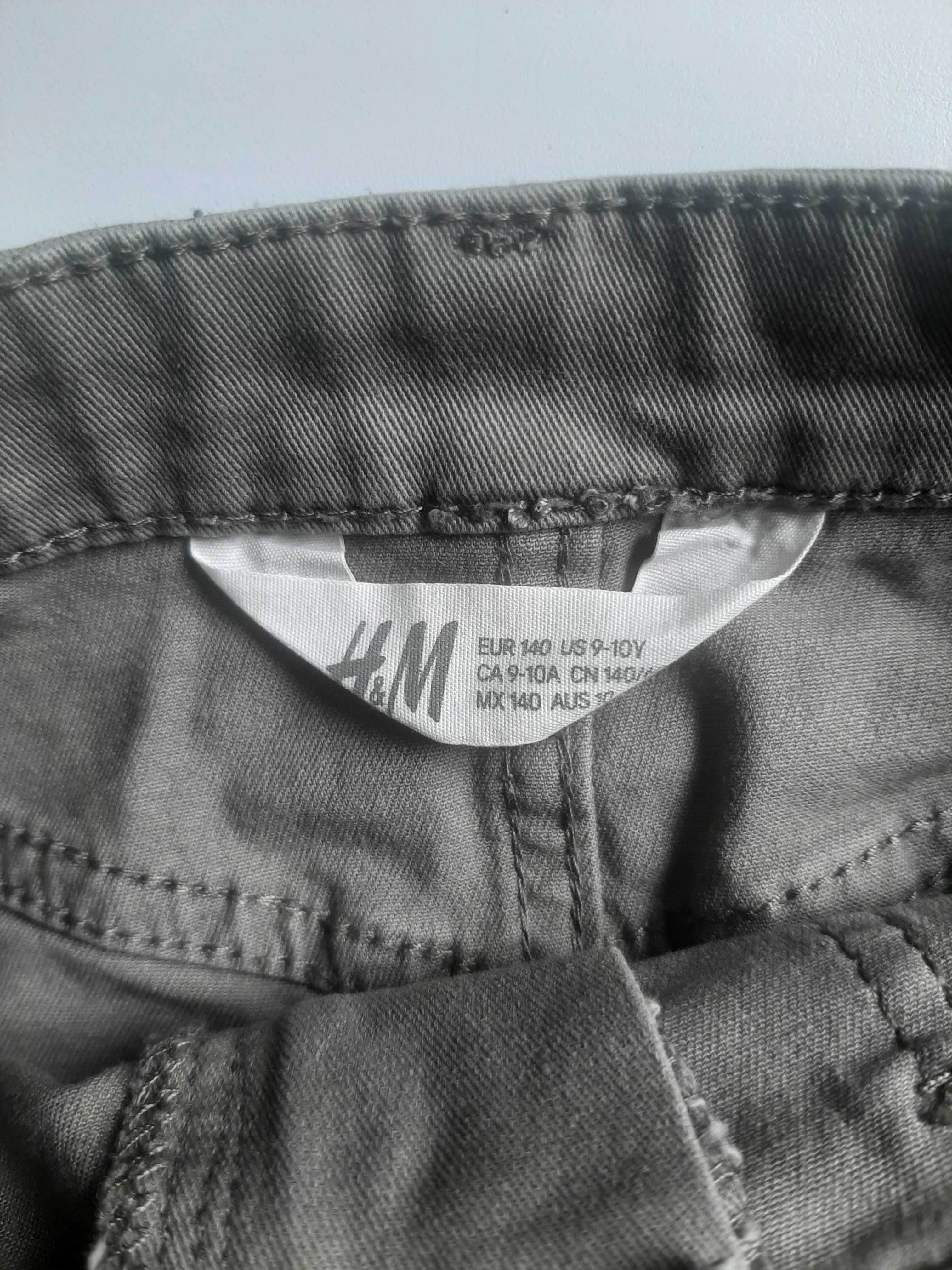 krótkie spodenki khaki, H&M