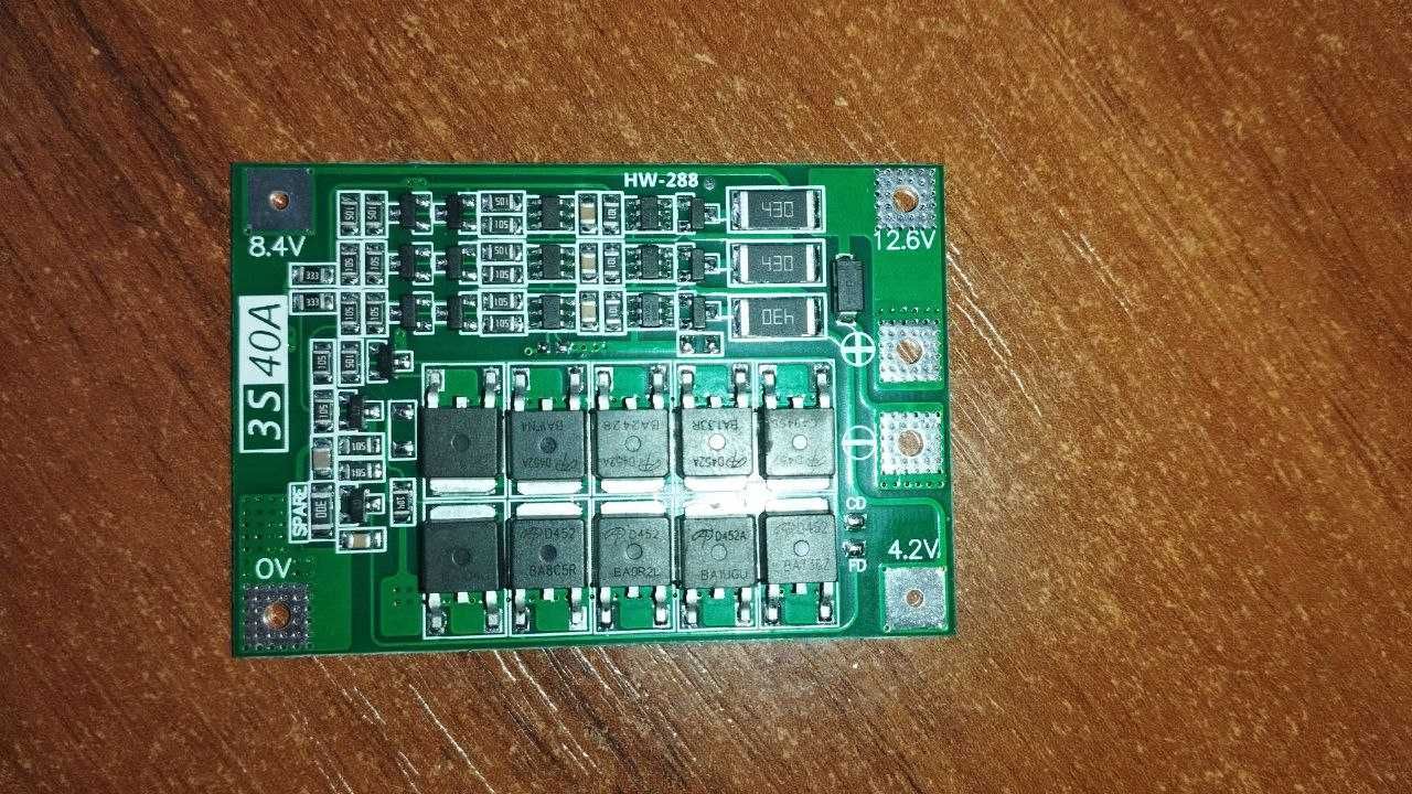 BMS 12V 3S 40A Balance