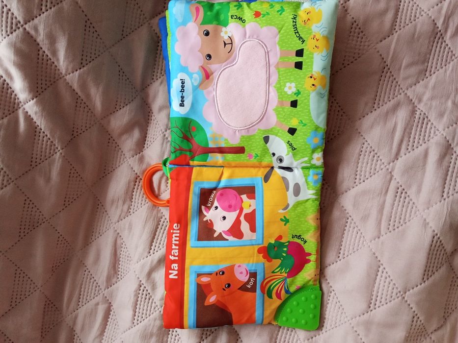 Książeczka dla malucha, mięciutka