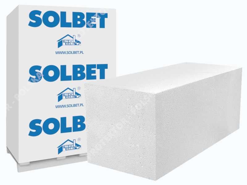 bloczek SOLBET 24cm Bruk suporex gazobeton pustak mur beton komórkowy