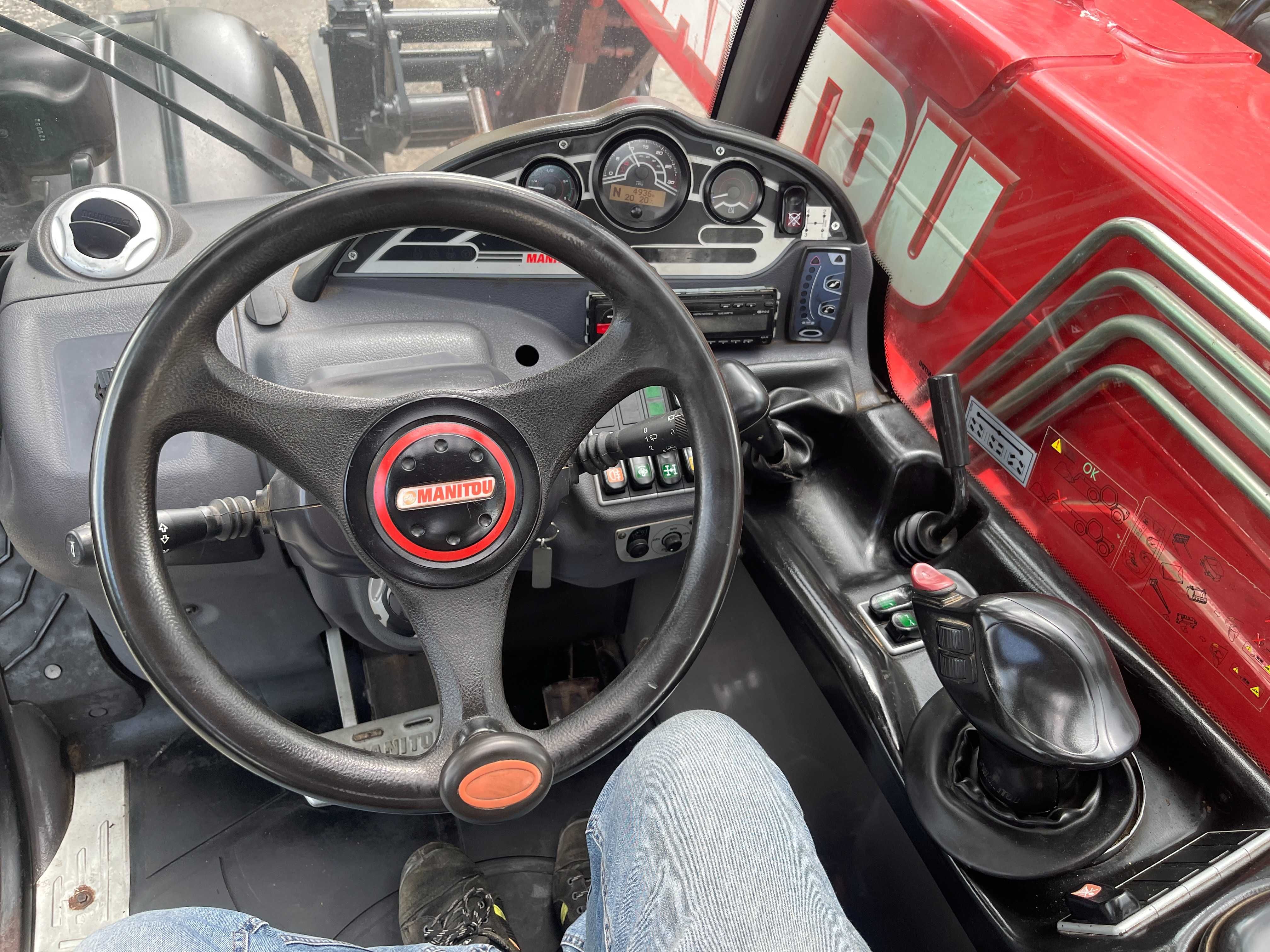 Ładowarka teleskopowa Manitou MLT 735-120*Bardzo ładna*2016 R*4900 MTG