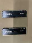 RAM 16gb 3200MHz Kingston fury argb