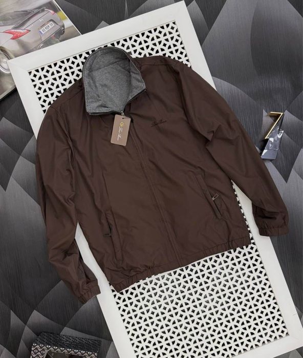 Чоловіча вітрівка/куртка Loro Piana коричнева M,L,XL,2XL,3XL Київ