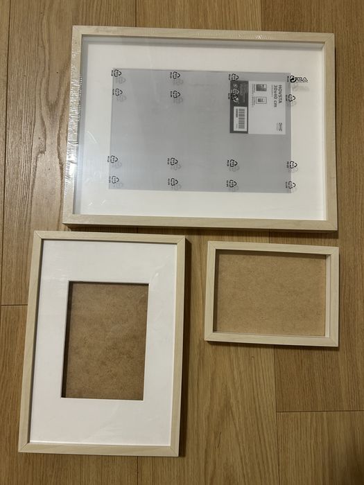 Ramki do zdjęć Ikea Hovsta zestaw