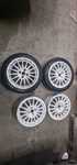 Felgi OZ Racing SUPERTURISMO 16” –białe, 4x100 – z oponami Pirelli RK5