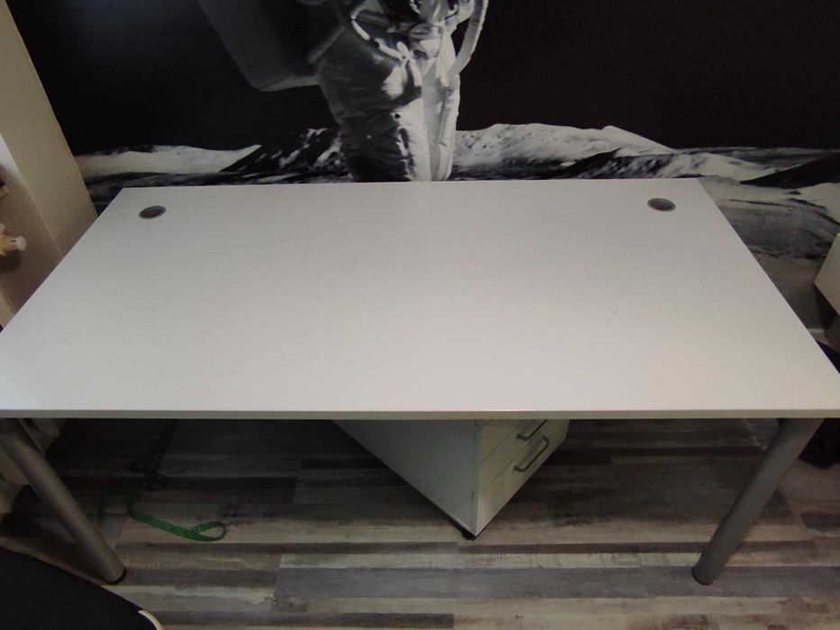Stół/biurko blałe 160x80