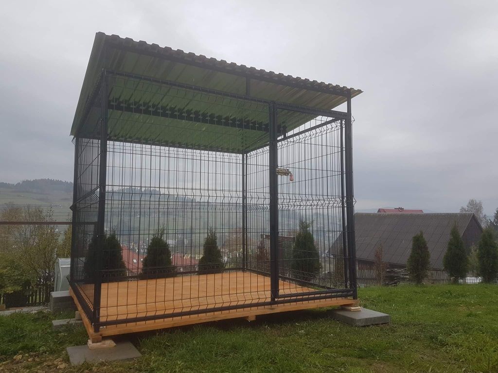 Kojec dla psa 2x2m panelu3D