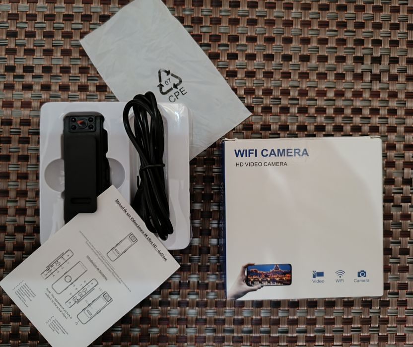 Câmera de ação WiFi HD