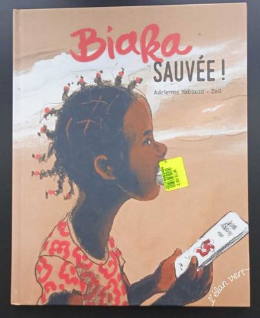 Książka po francusku ADRIENNE YABOUZA ZAU Biaka sauvée FRENCH