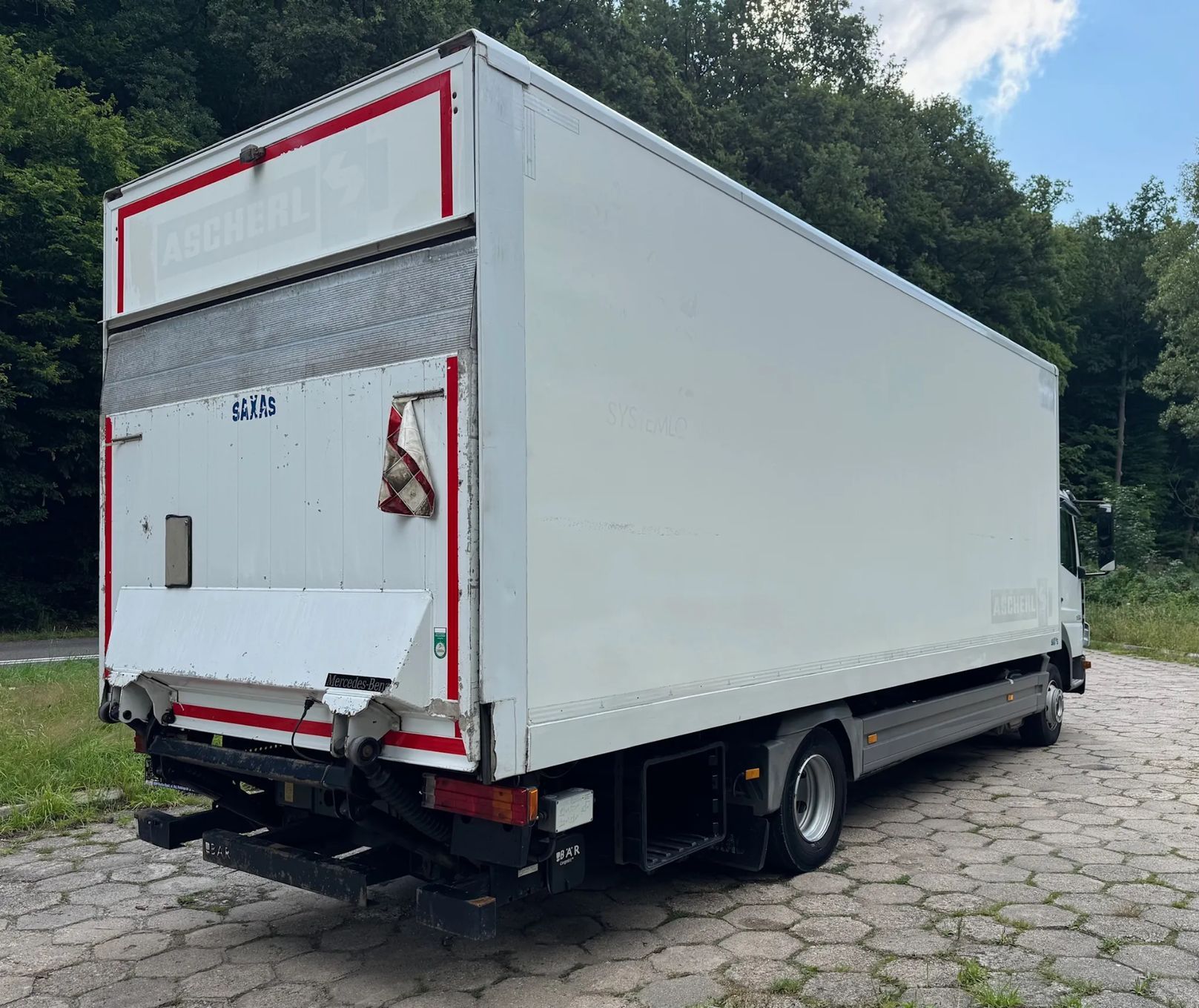 Mercedes-Benz Atego 1224/euro 5/  sprowadzony/webasto/ładowność 6000 kg/tylko 370 tys km