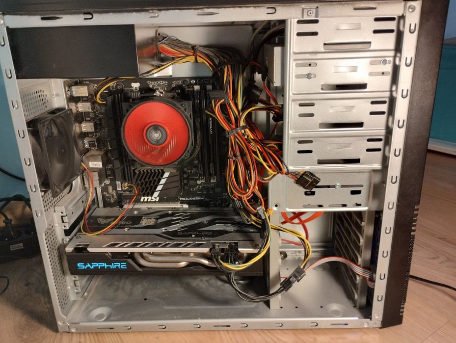 Komputer stacjonarny FX8150, RX580, 14gb RAM, dysk SSD