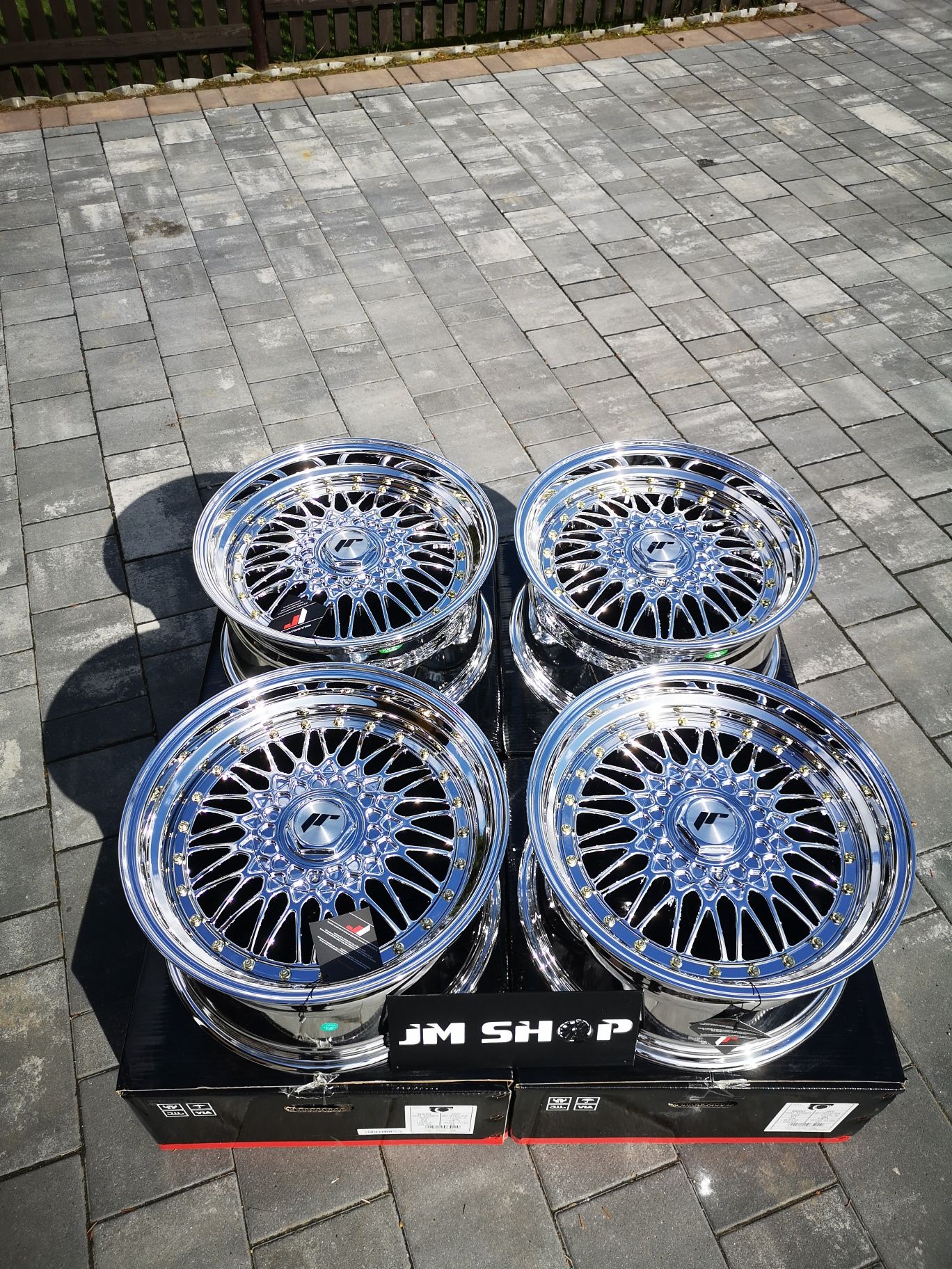 Felgi JR9 (BBS RS) 17" 7.5J 8.5J 10J 4x100 5x112 5x120