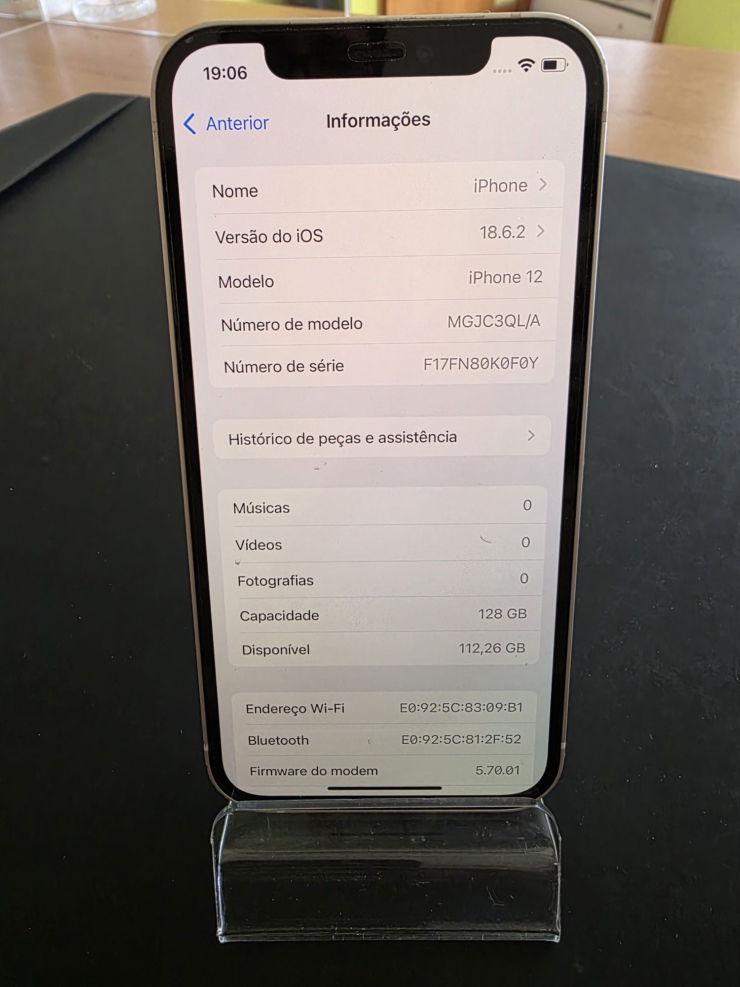 Iphone 12 128GB , bateria nova 100%