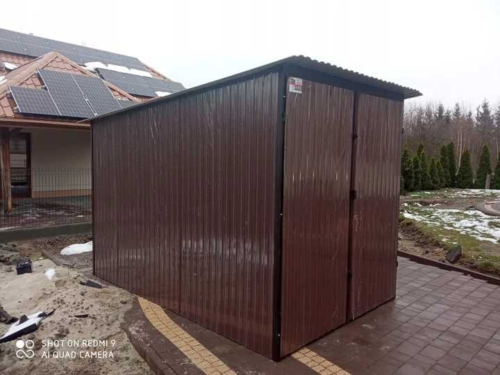 Garaż blaszany 3x5 Blaszaki Garaze blaszane Producent 6x5 4x5 7x8 6x8