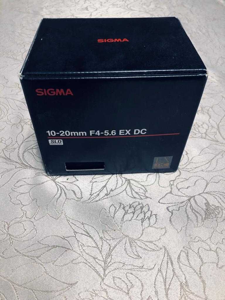 Lente Sigma 10-20 mm F4-5.6 EX DC (Canon)