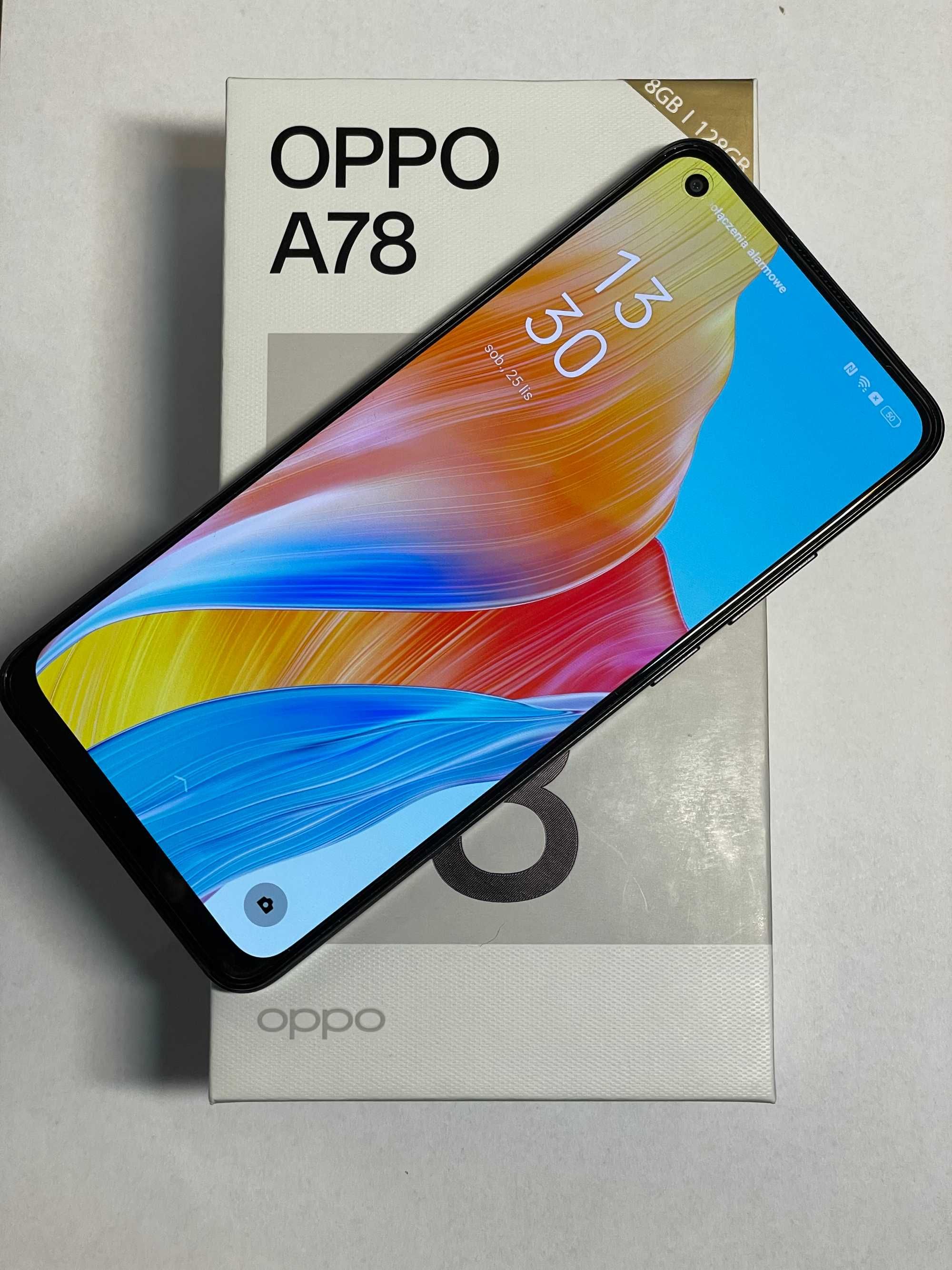 Smartfon OPPO A78 8/128GB 6,43" 90Hz 50Mpix Czarny