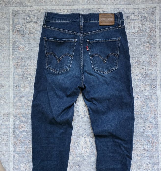 Levi's Mile High Super Skinny 27x30 damskie jeansy levis rurki wąskie