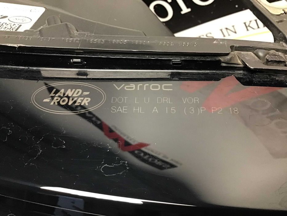 Передня права світодіодна фара Full Led Range Rover Vogue jk5213w029cd