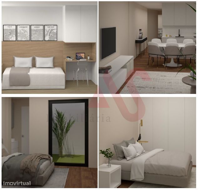 Apartamento T1+1 no Empreendimento São Vicente Residences em Braga