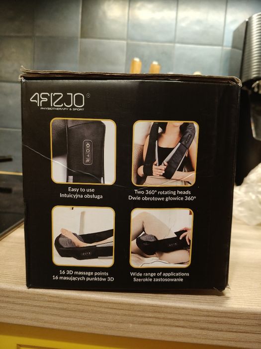 Masażer Shiatsu do szyi i karku 4FIZJO PRO+