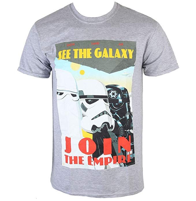 Vários modelos t-shirts Star Wars (Produto novo e embalado)