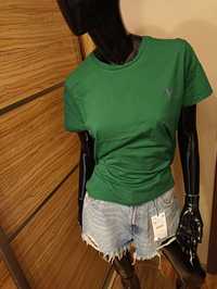 Zielona koszulka Ralph Lauren XL