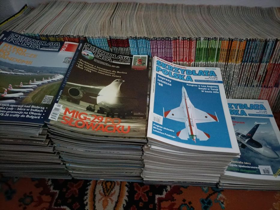 Skrzydlata Polska roczniki od 1993 do 2023