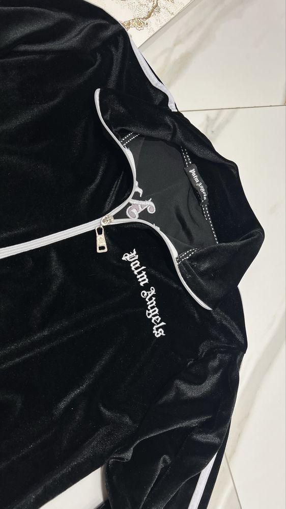 Palm Angels welurowa bluza L