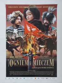 Plakat filmowy oryginalny - Ogniem i mieczem