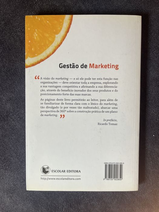 Livro Gestão de Marketing