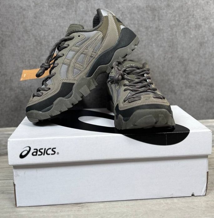 Кросівки ASICS Gel Pickax grey/green 41- 45 розмір
