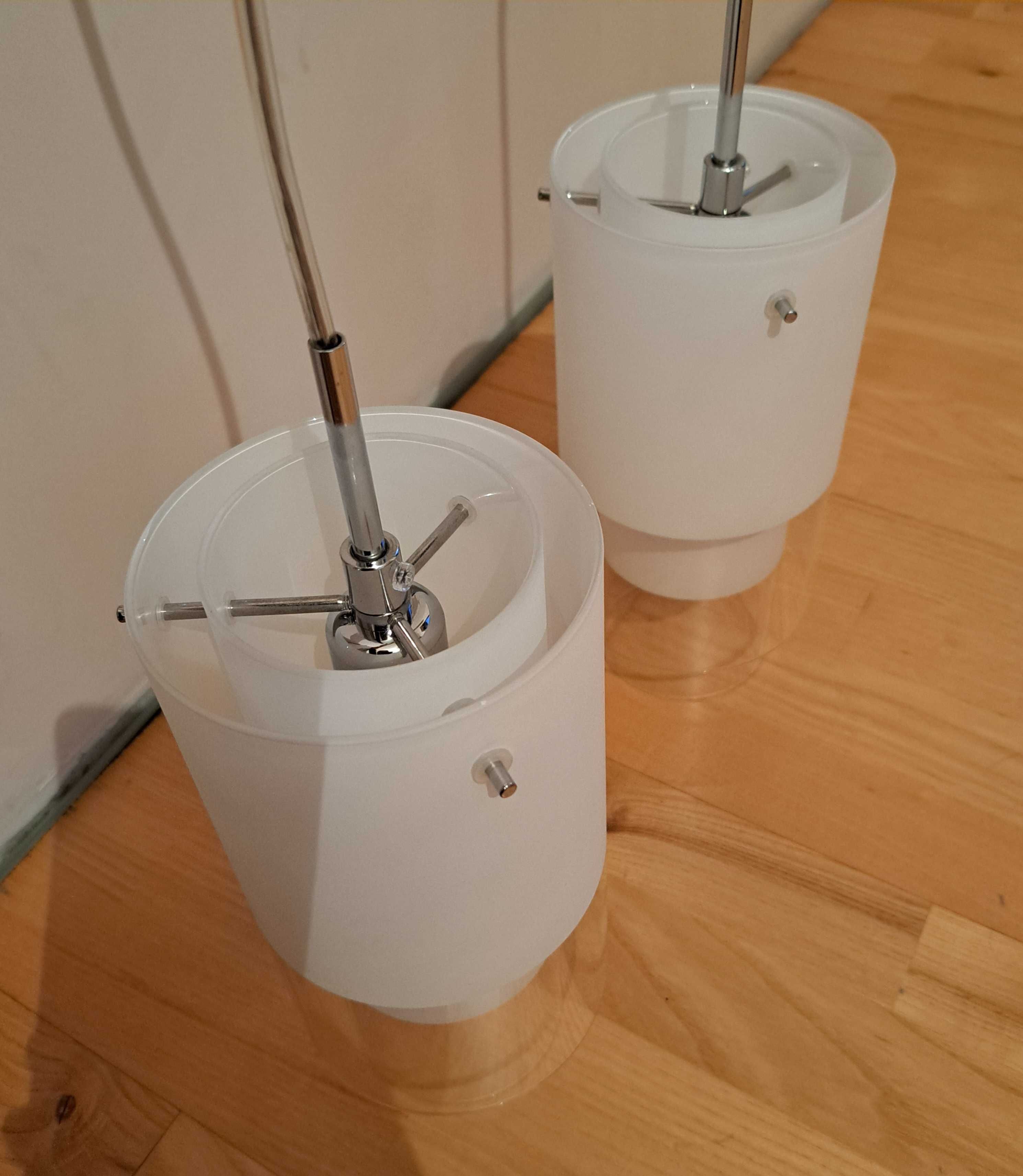 Lampa wisząca biała