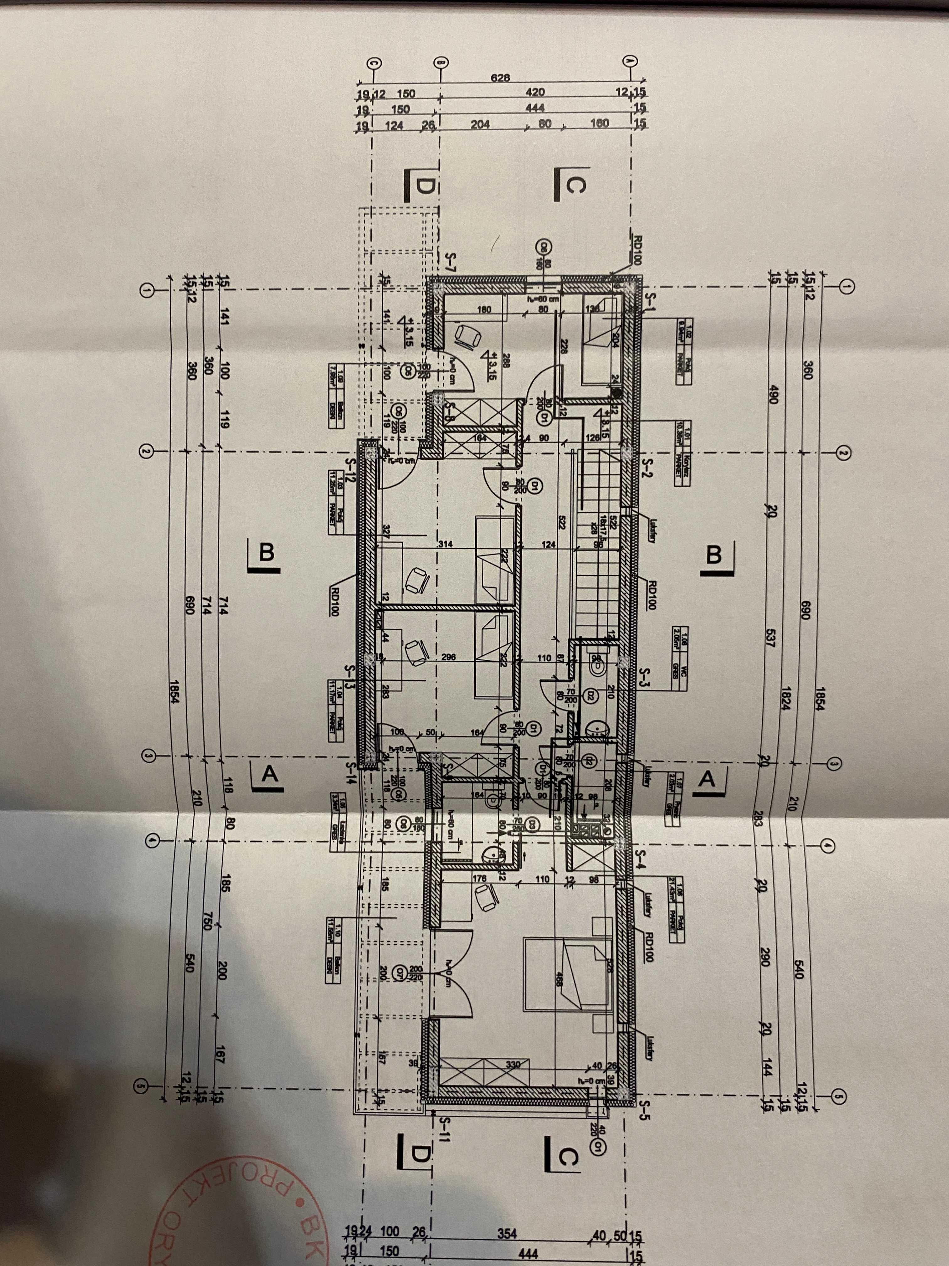 Projekt budowlany Wąski D9