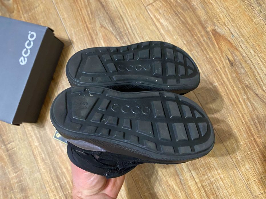 Ecco Gore-Tex ботинки зимние термо сапожки черевики детские ECCO р.23