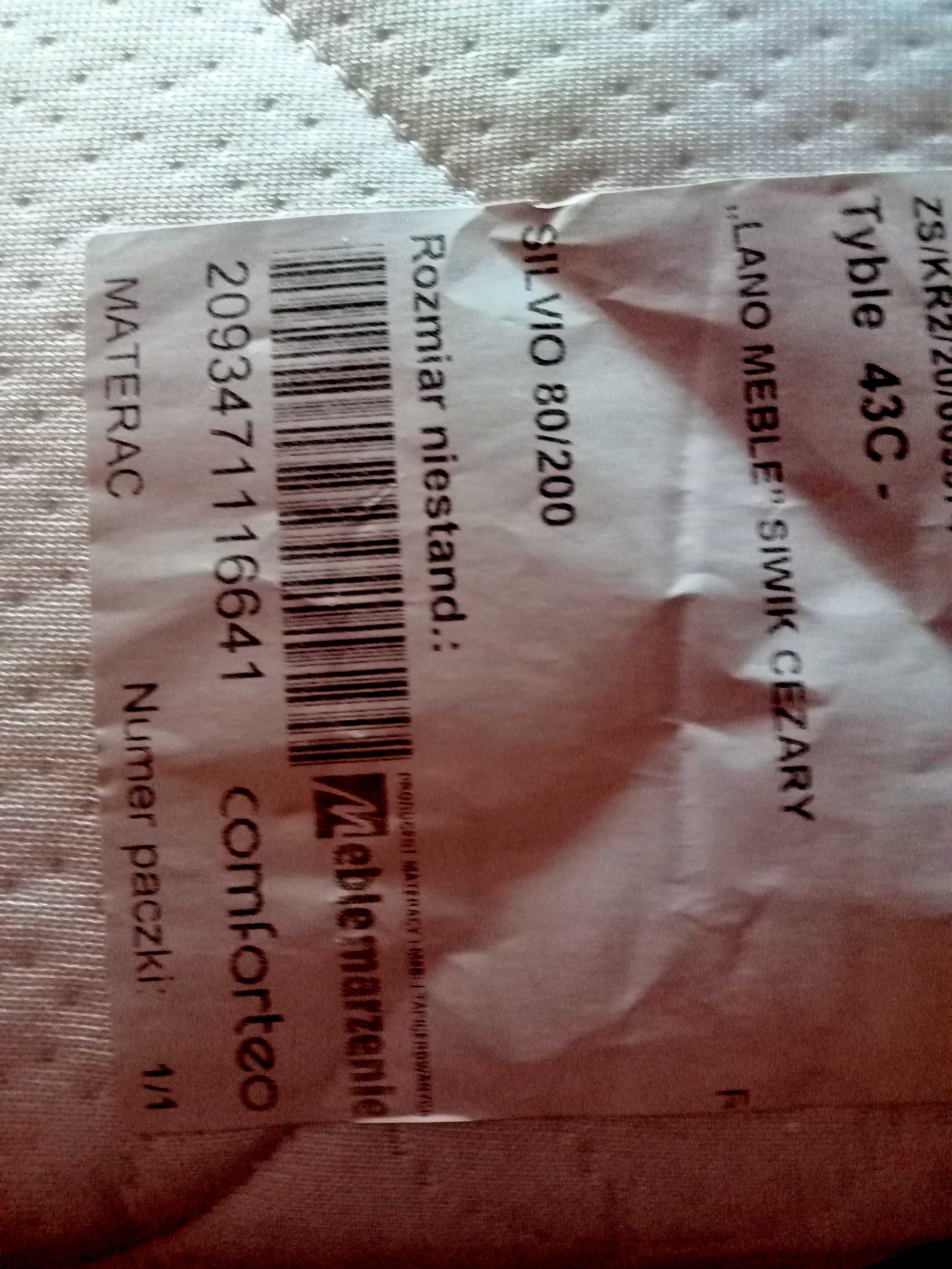 Nowy materac sprężynowy, multipacket H3/H4