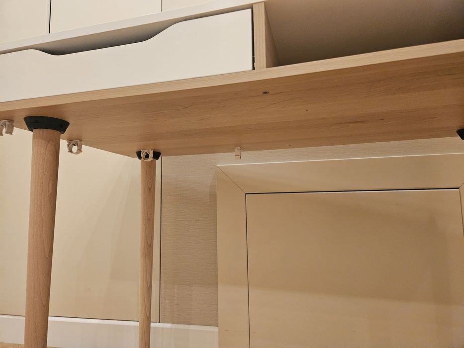 Biurko stolik w stylu skandynawskim stół szuflada