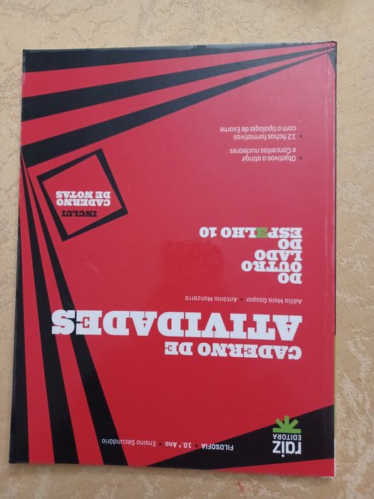 Caderno - Do outro lado do espelho 10 - Filosofia - 10.º ano ( novo)