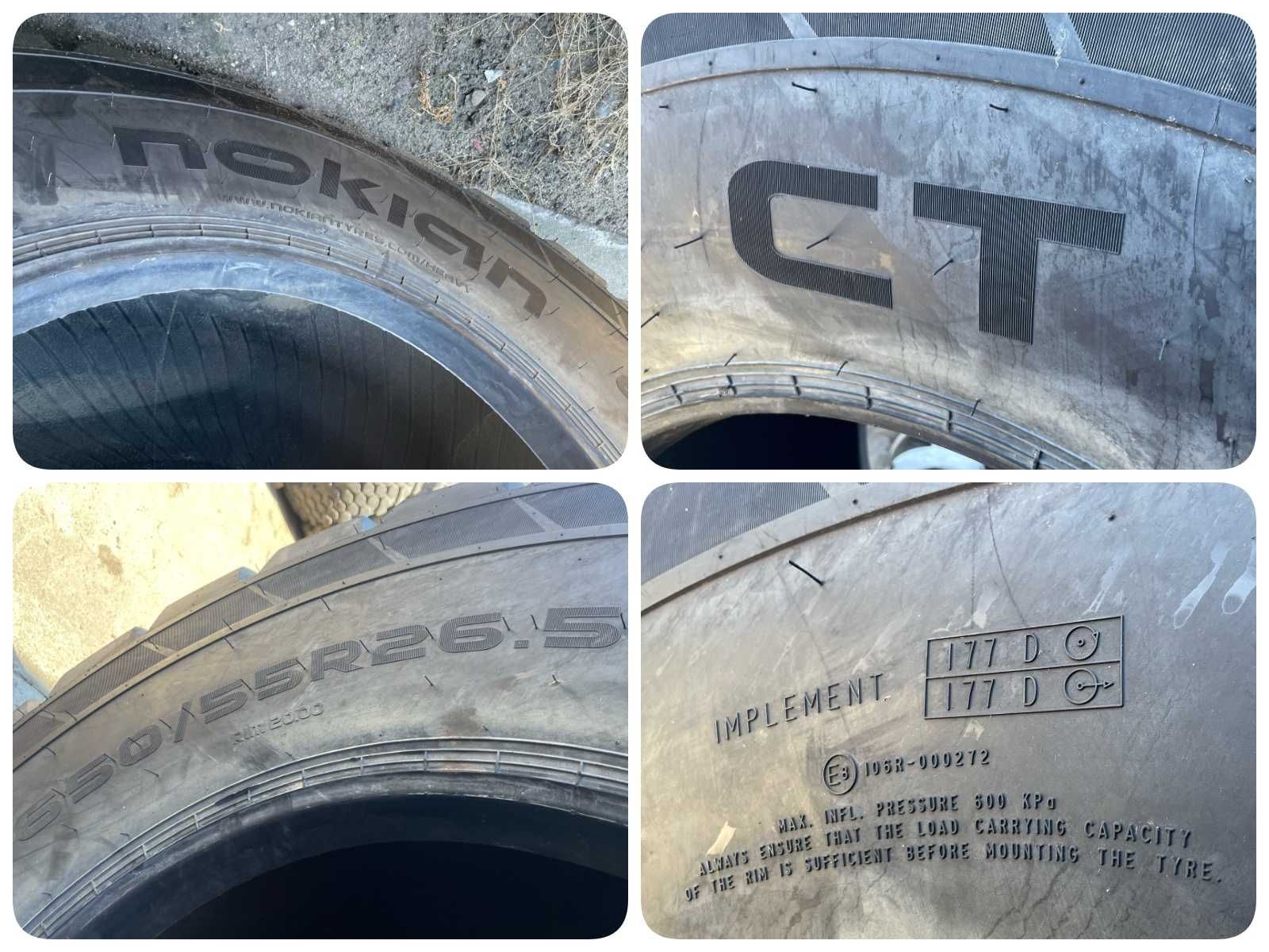 OPONA 650/55R26.5 650/55X26.5 650/55-26.5 NOKIAN CT (90%)